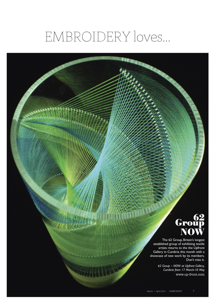 Embroidery Magazine Preview Pages