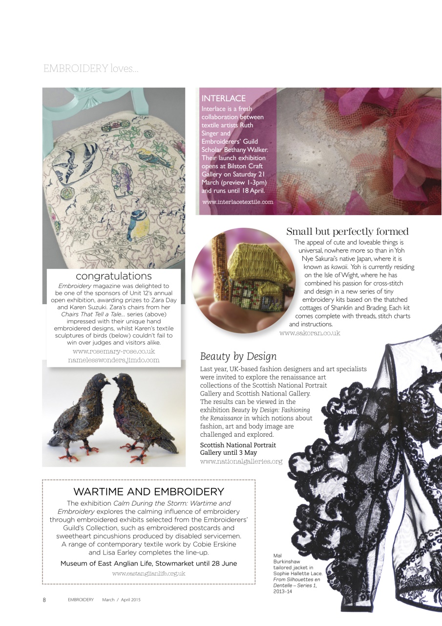 Embroidery Magazine Preview Pages