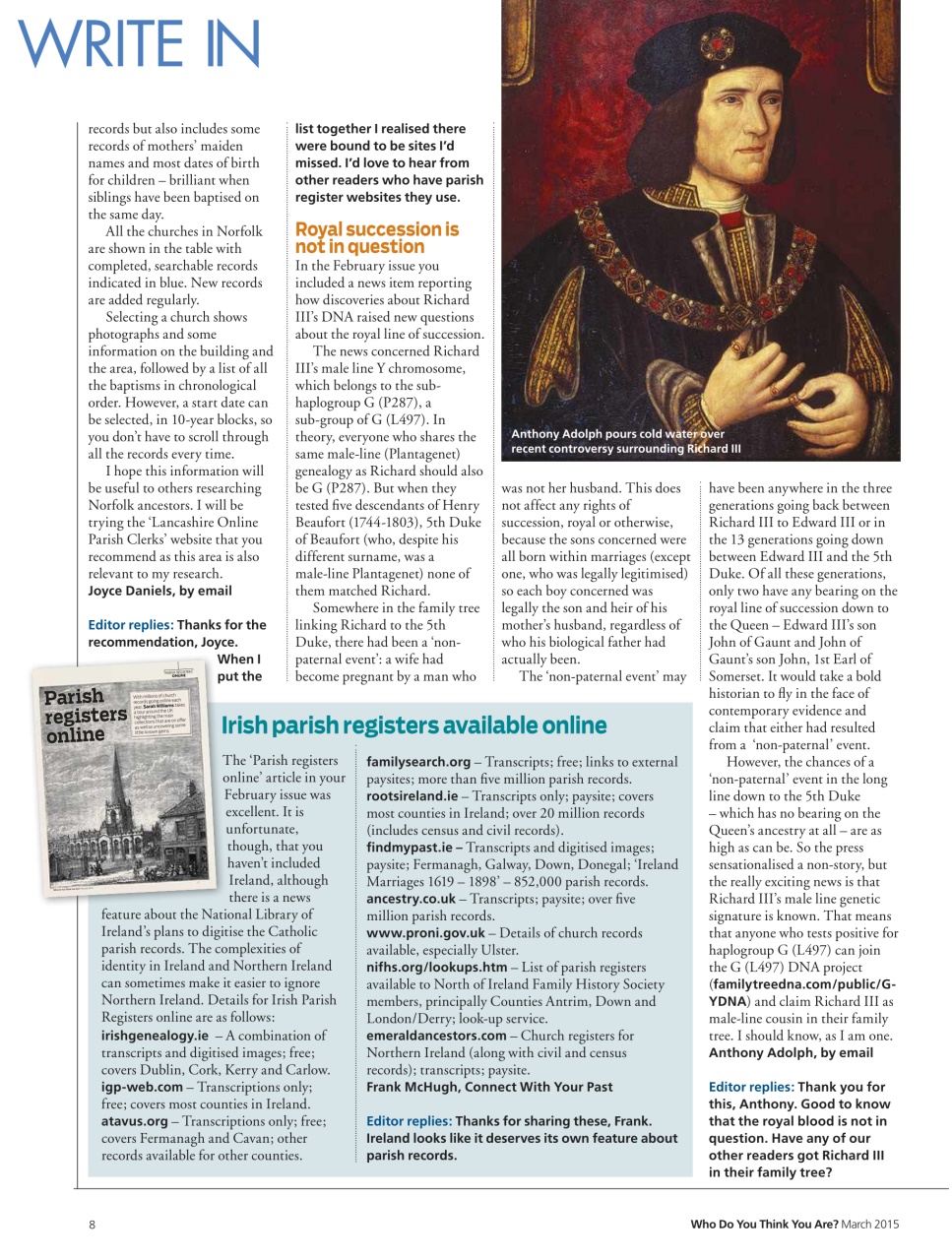 Who Do You Think You Are? Preview Pages