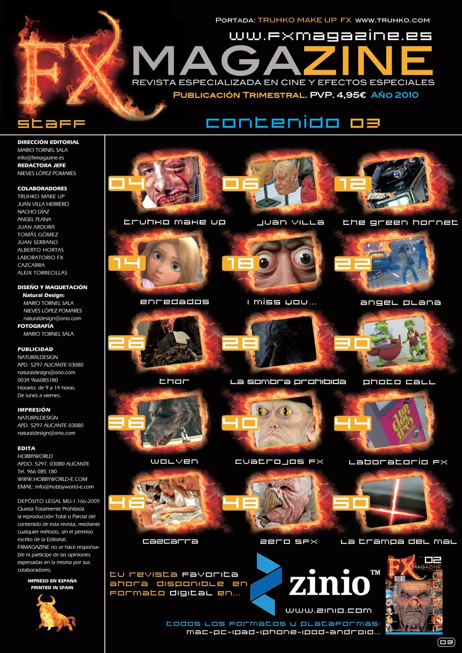 FX MAGAZINE Preview Pages