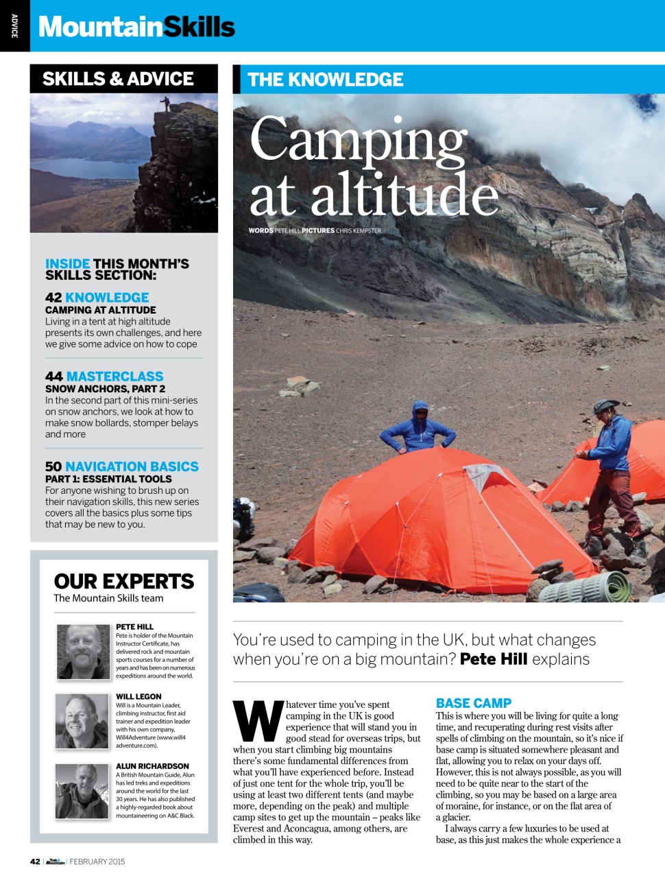 Trek & Mountain Magazine Preview Pages