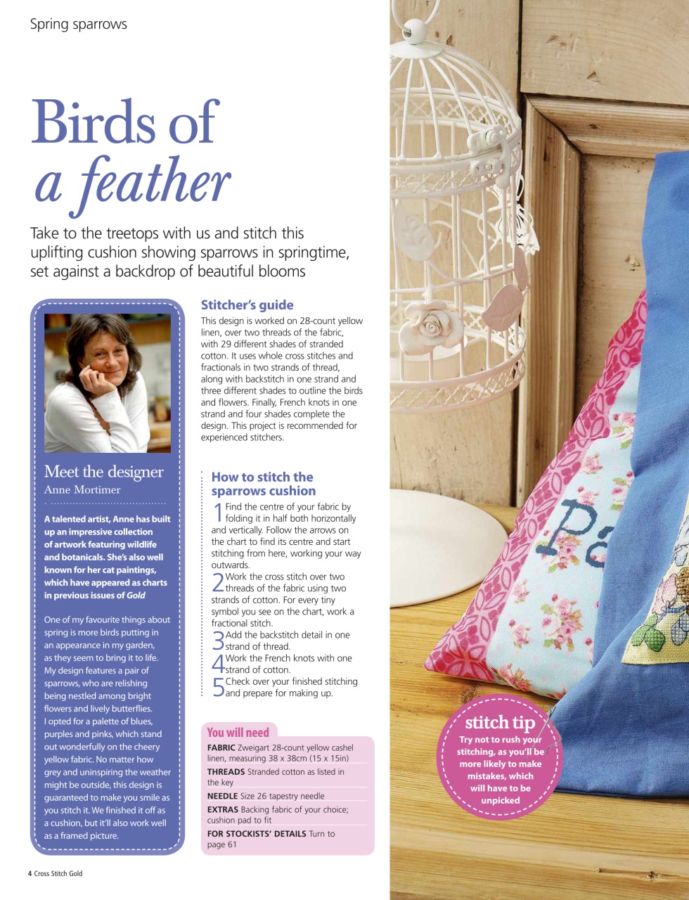 Cross Stitch Gold Preview Pages