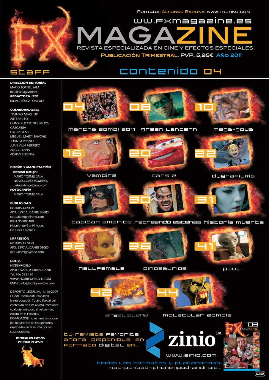 FX MAGAZINE Preview Pages