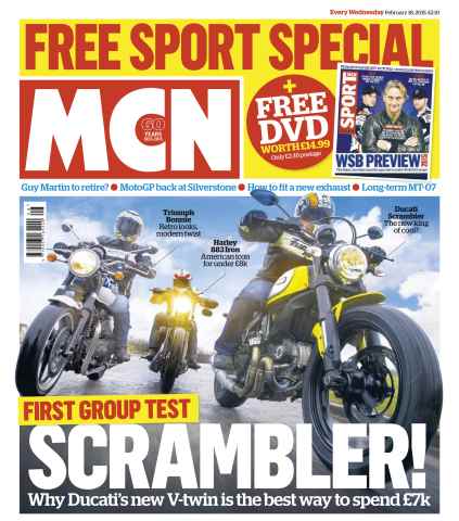 MCN issue 18th February 2015
