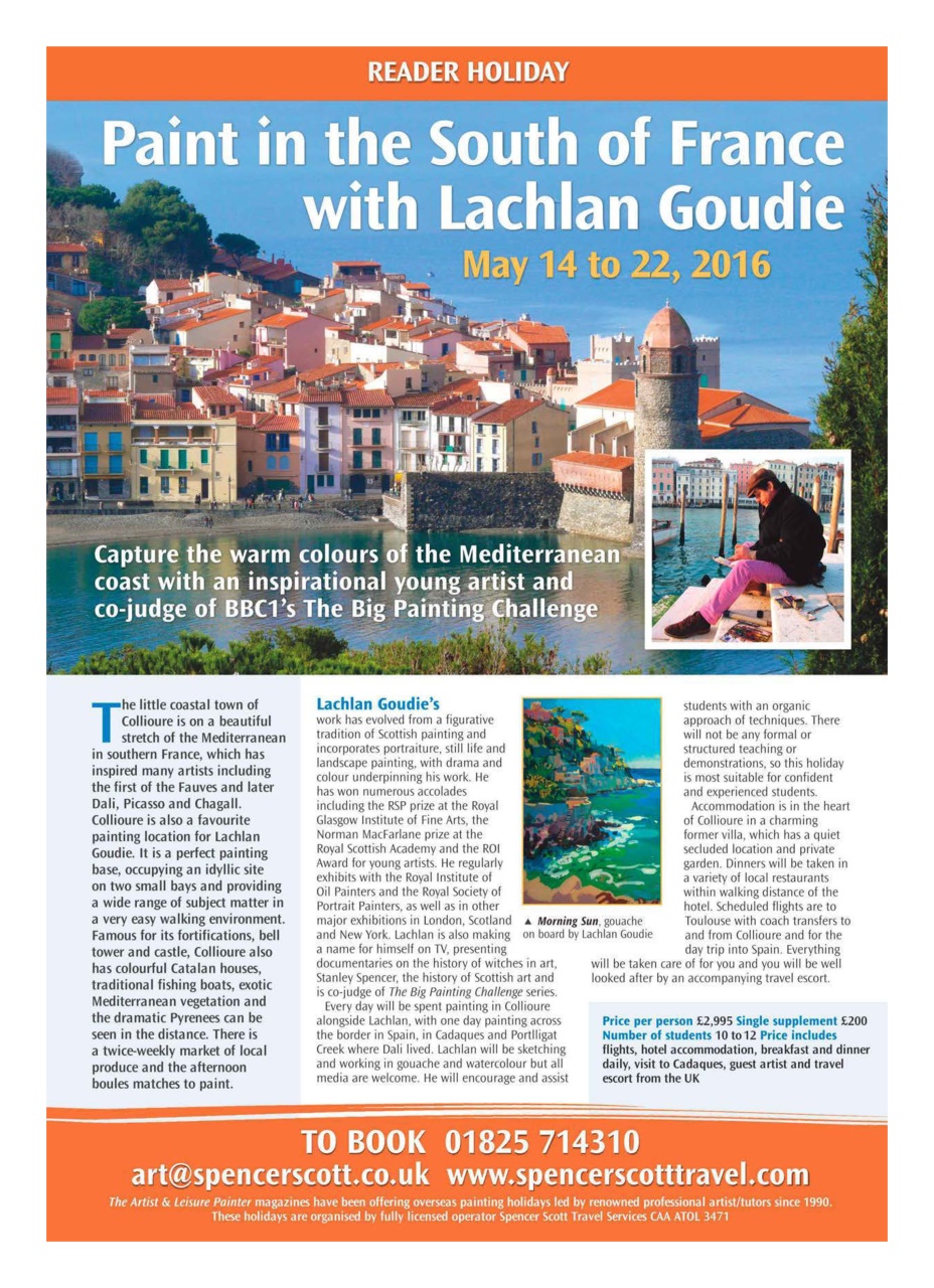 Leisure Painter & The Artist Preview Pages