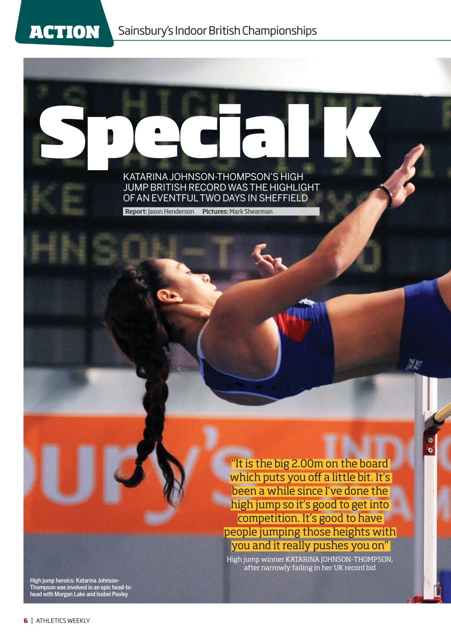 AW – Athletics Weekly Magazine Preview Pages
