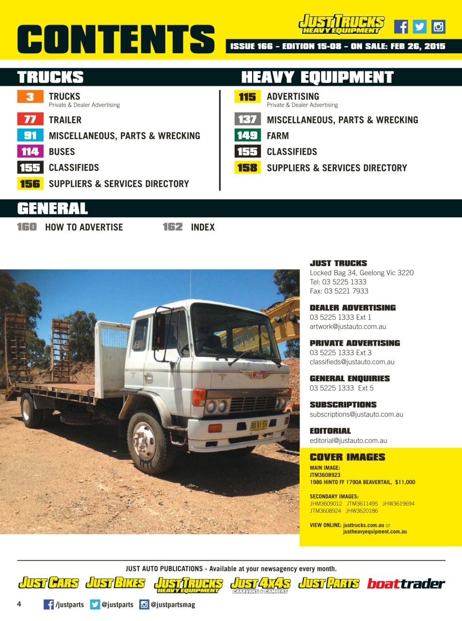 JUST TRUCKS Preview Pages