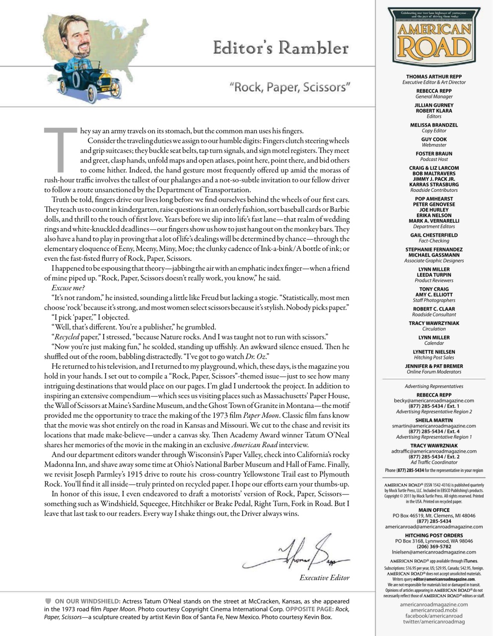 American Road Preview Pages