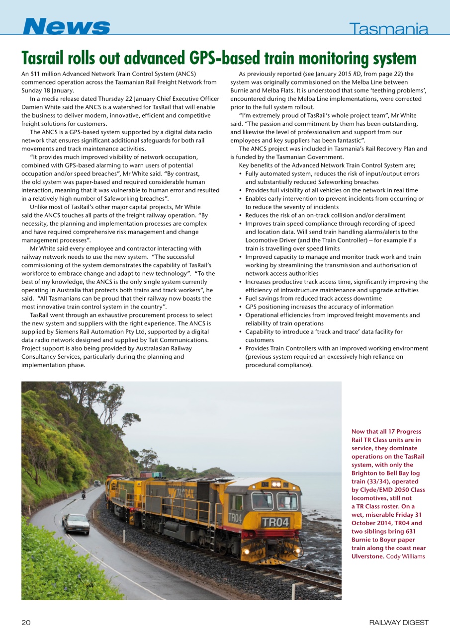 Railway Digest Preview Pages