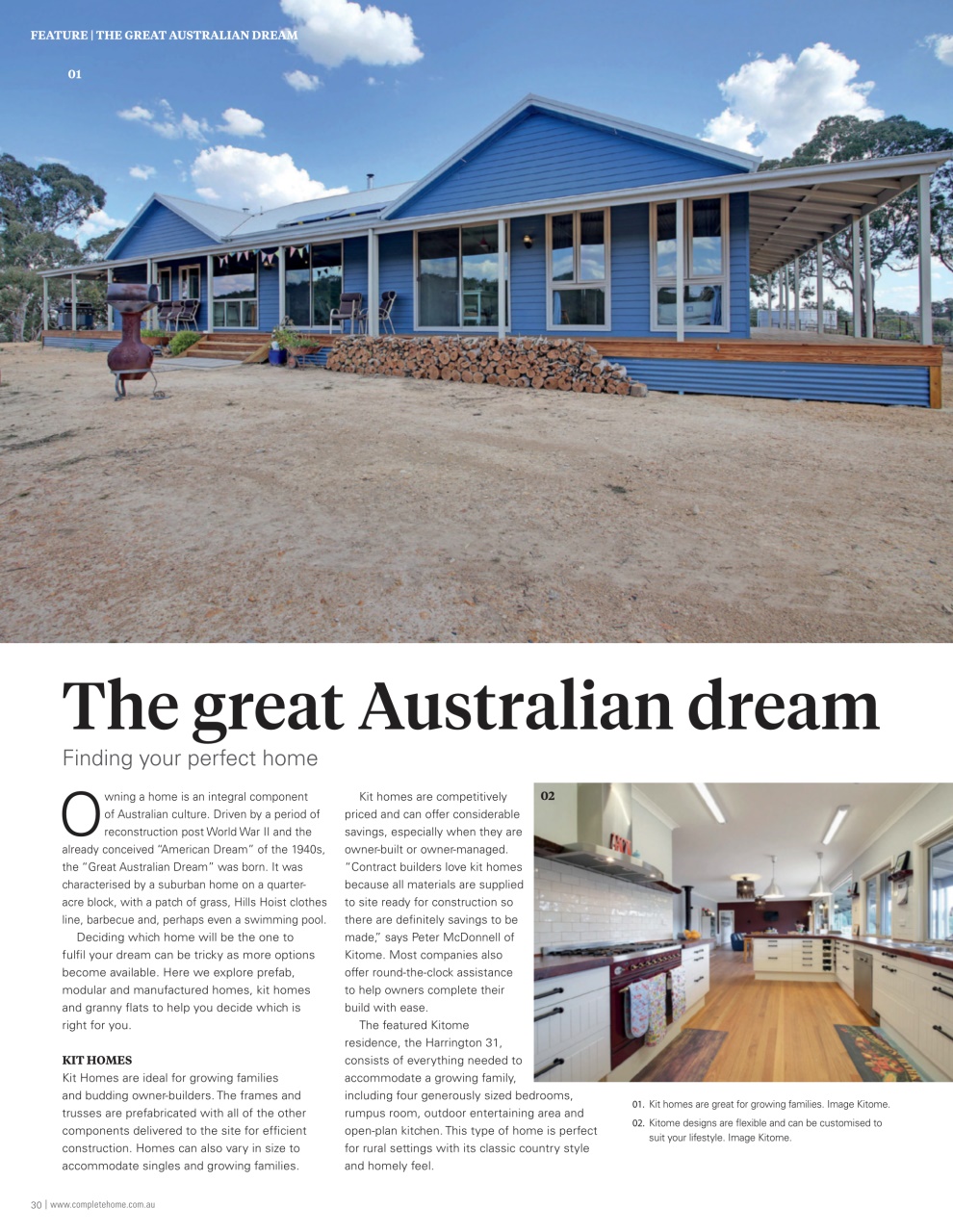 Kit Homes Yearbook Preview Pages