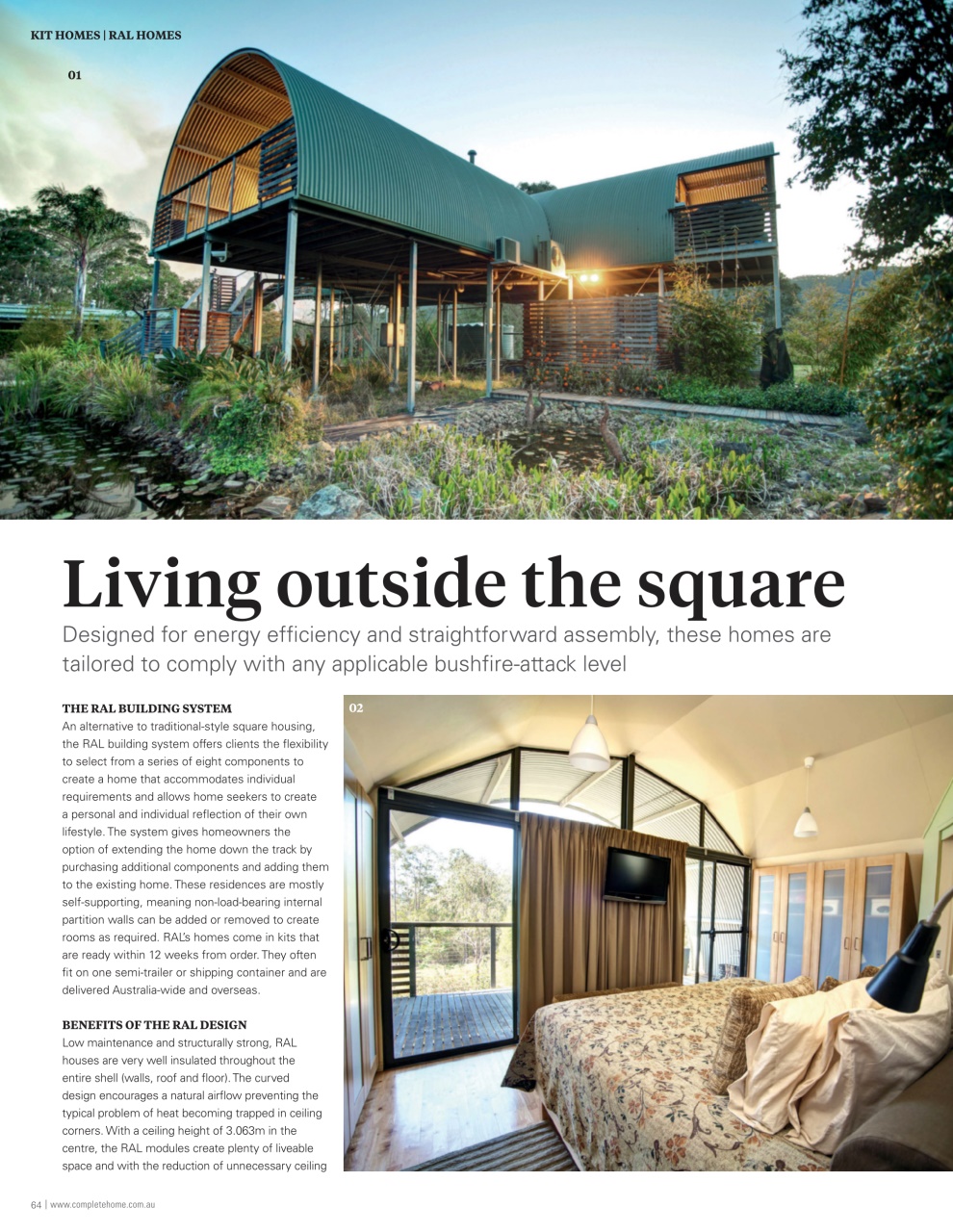 Kit Homes Yearbook Preview Pages