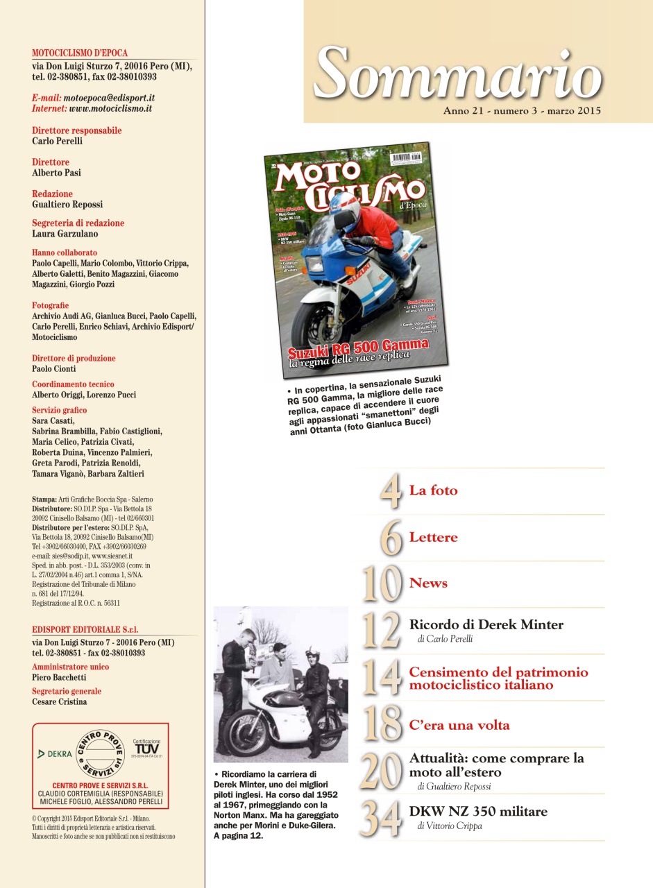 Motociclismo d'Epoca Preview Pages