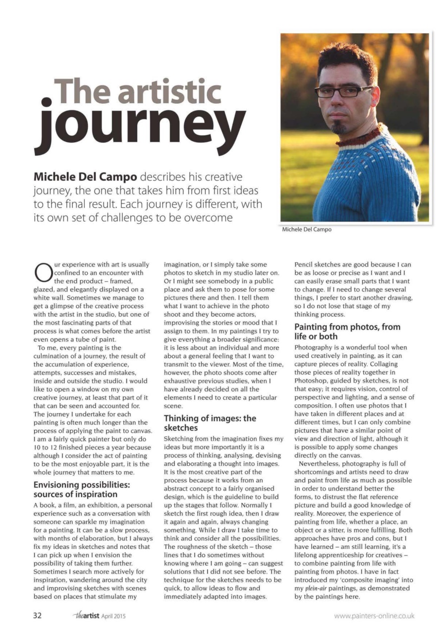 The Artist Preview Pages