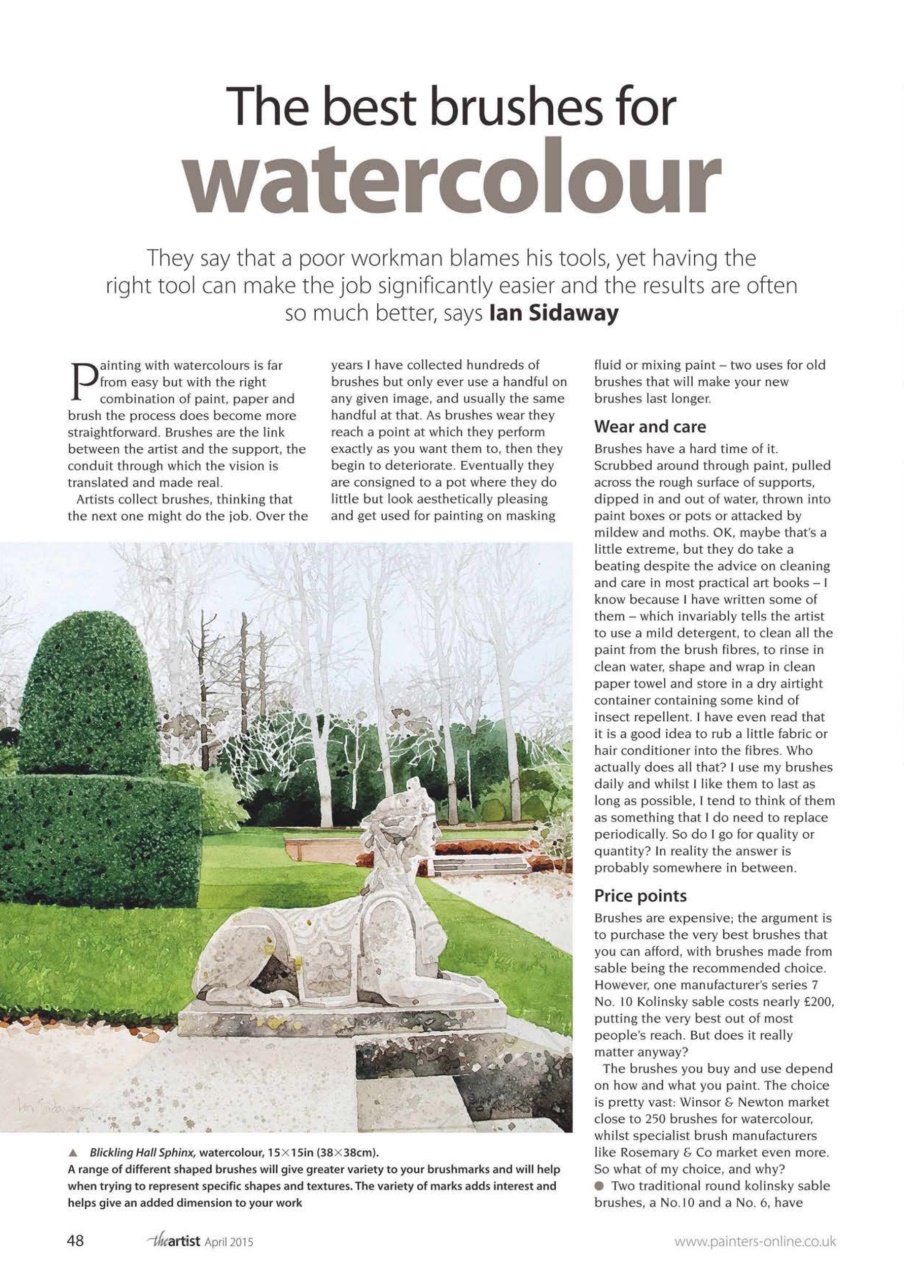 The Artist Preview Pages