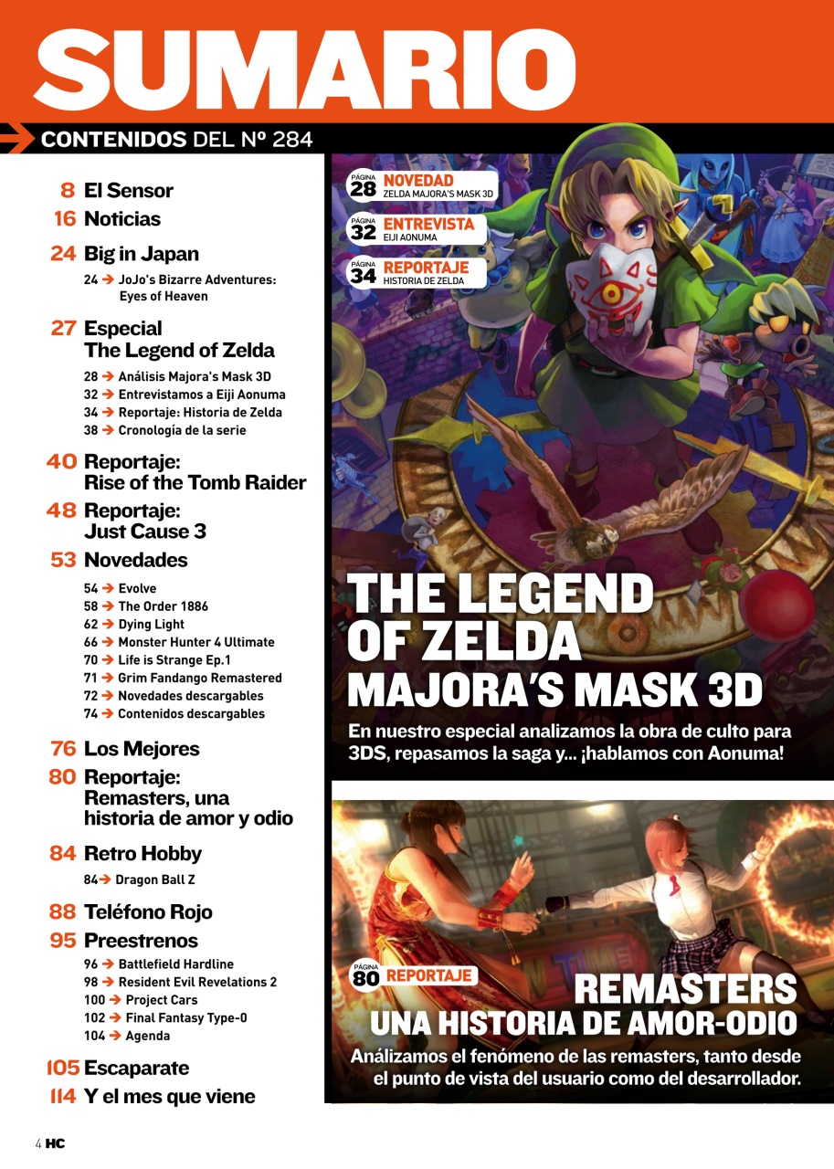 Hobby Consolas Preview Pages