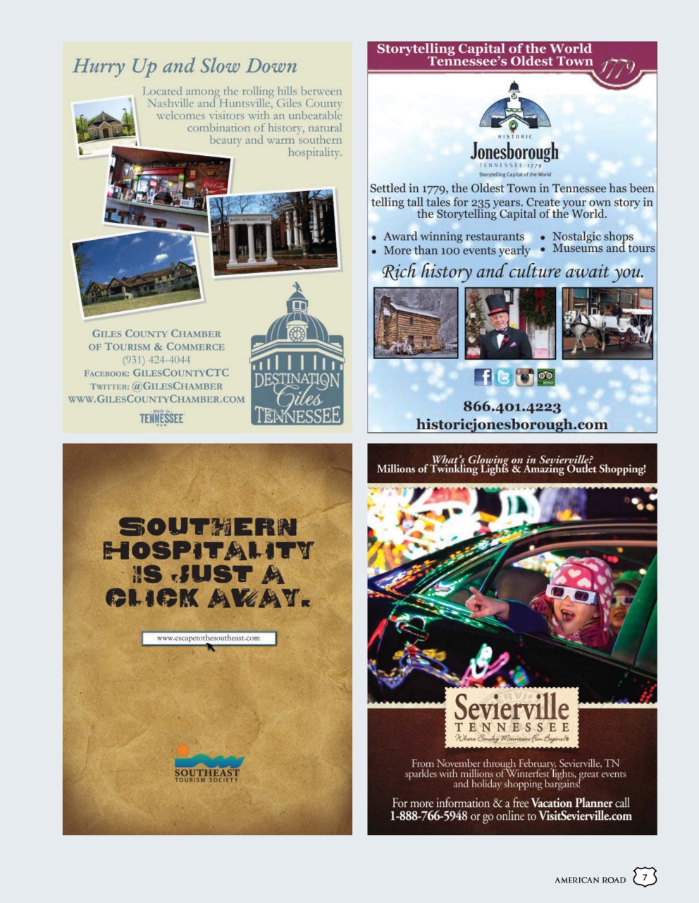 American Road Preview Pages