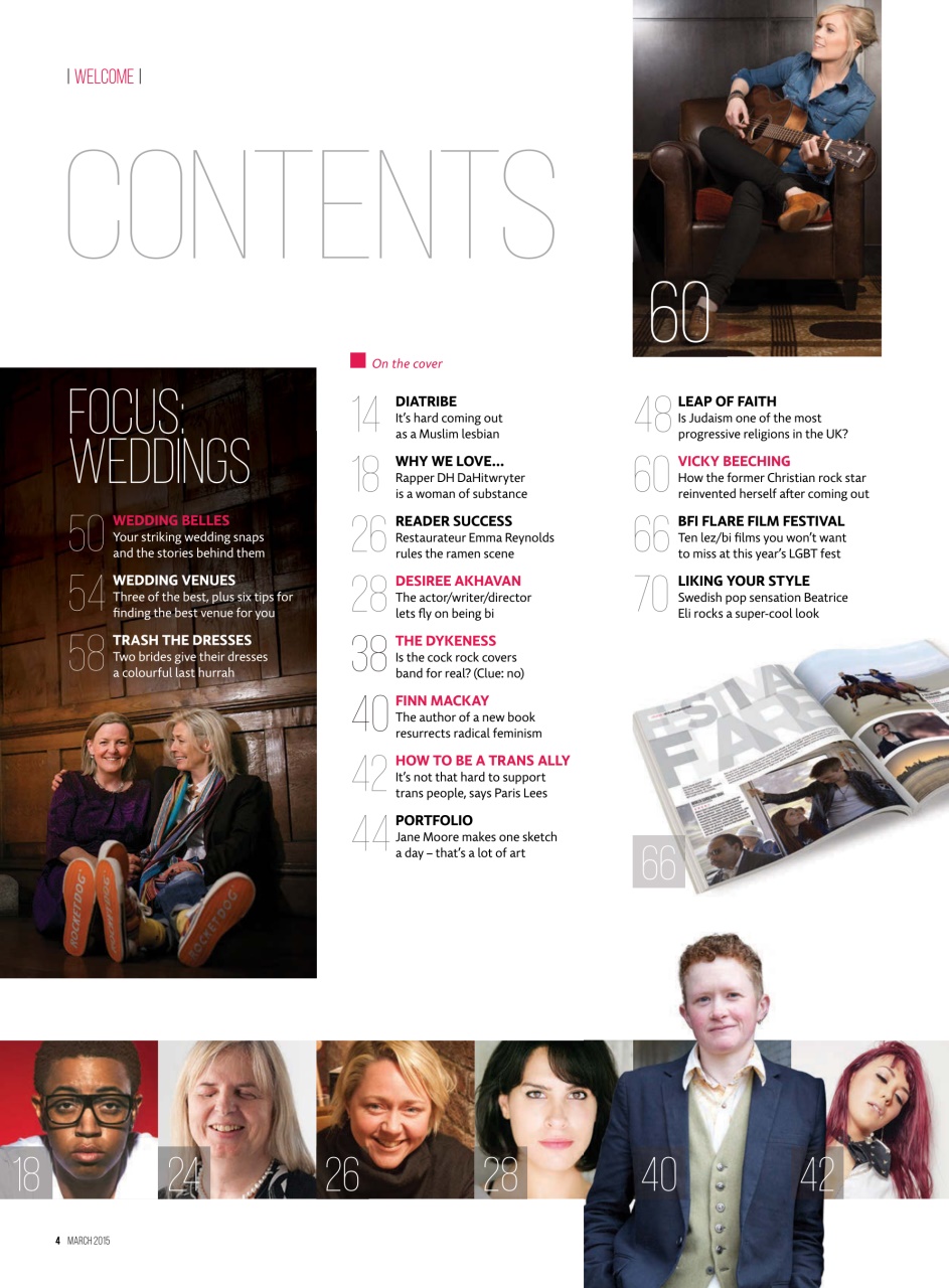 DIVA Magazine Preview Pages