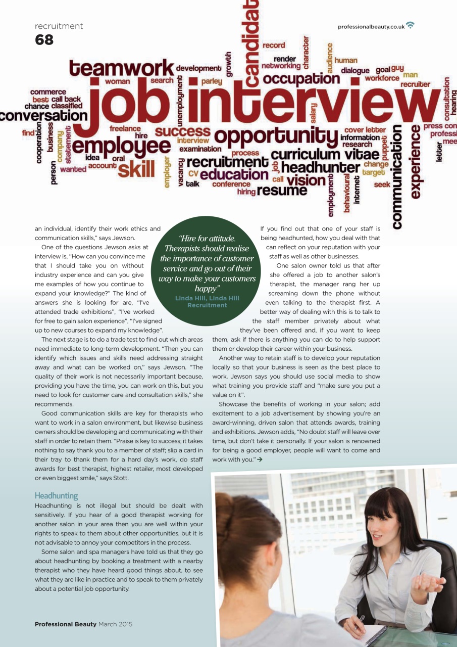 Professional Beauty Preview Pages