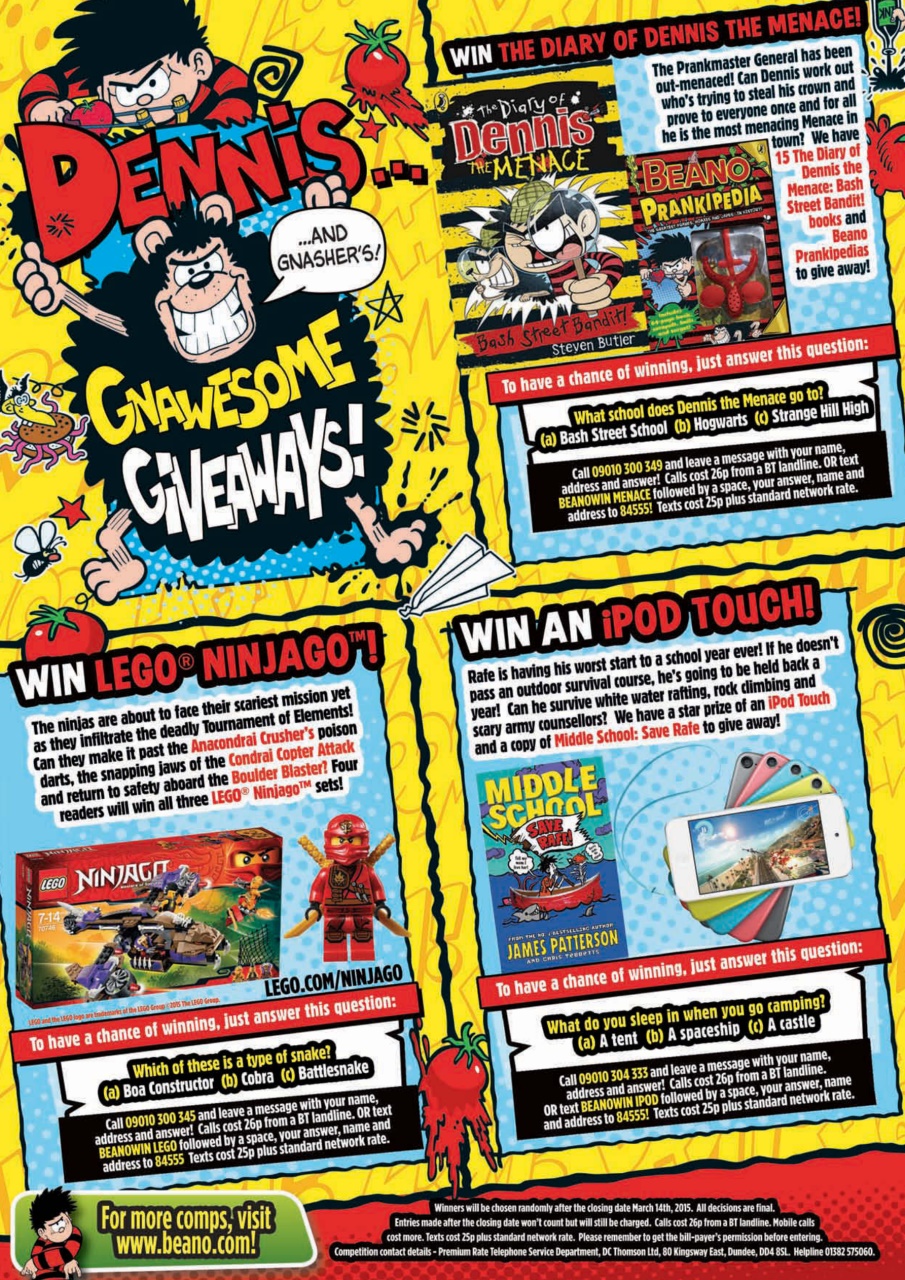 Beano Preview Pages