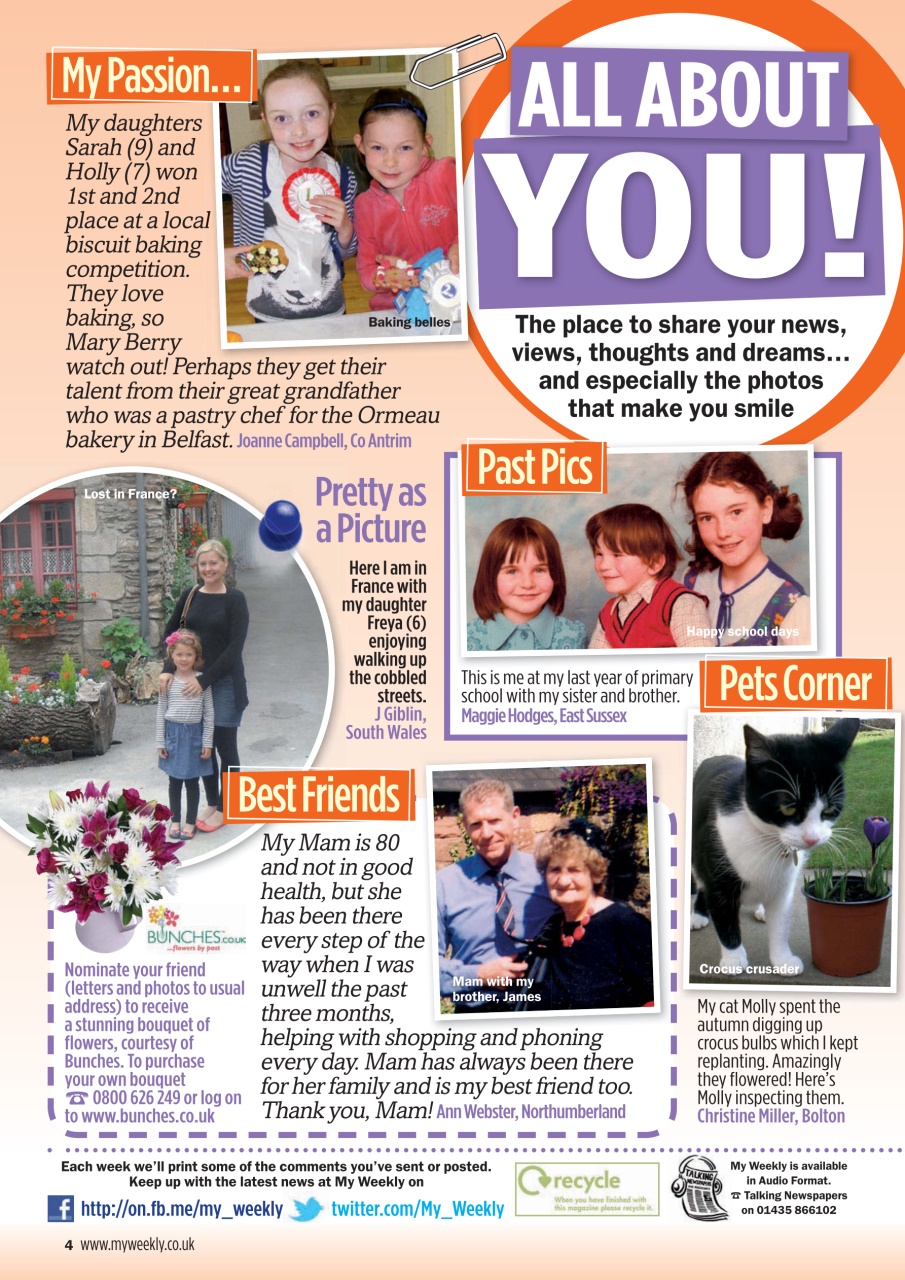 My Weekly Preview Pages