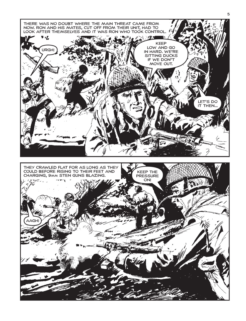 Commando Preview Pages