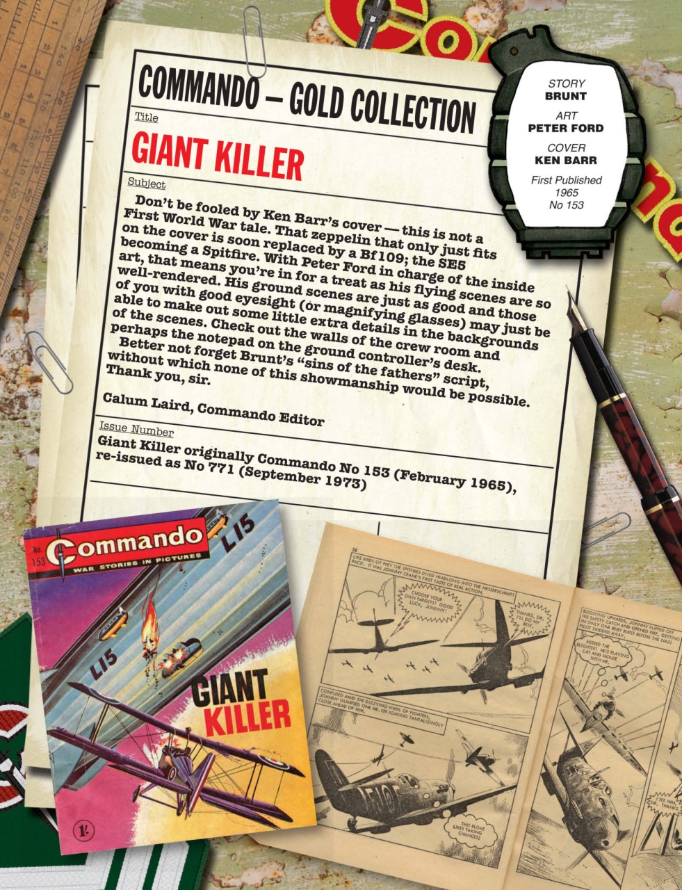 Commando Preview Pages