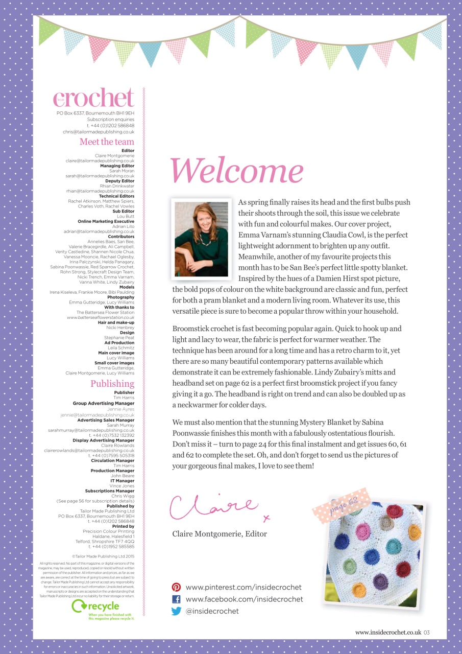 Inside Crochet Preview Pages