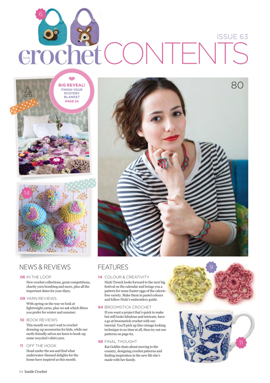 Inside Crochet Preview Pages