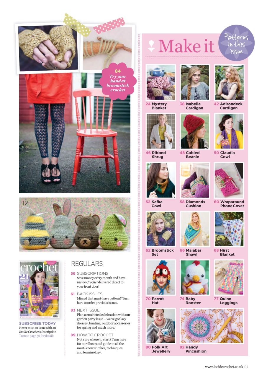 Inside Crochet Preview Pages