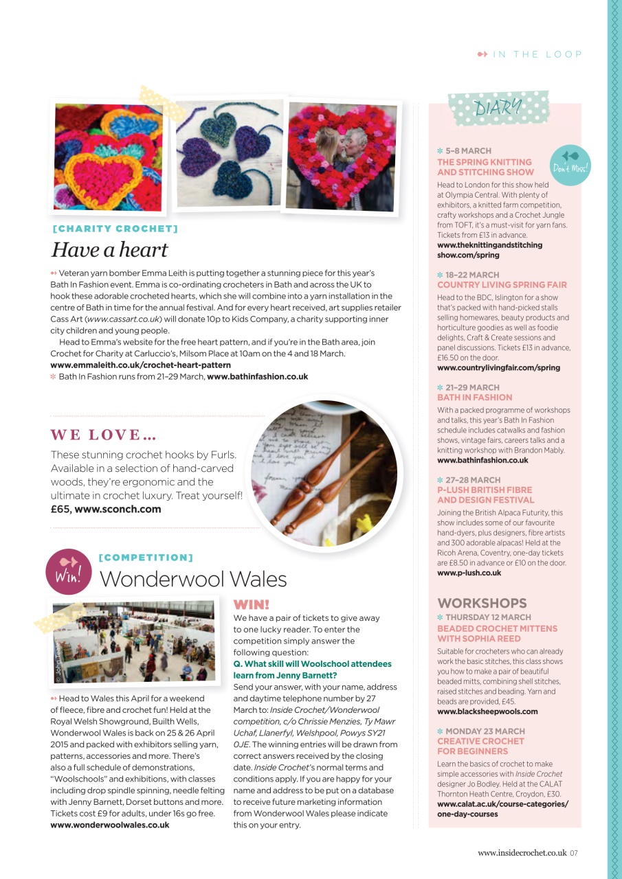 Inside Crochet Preview Pages