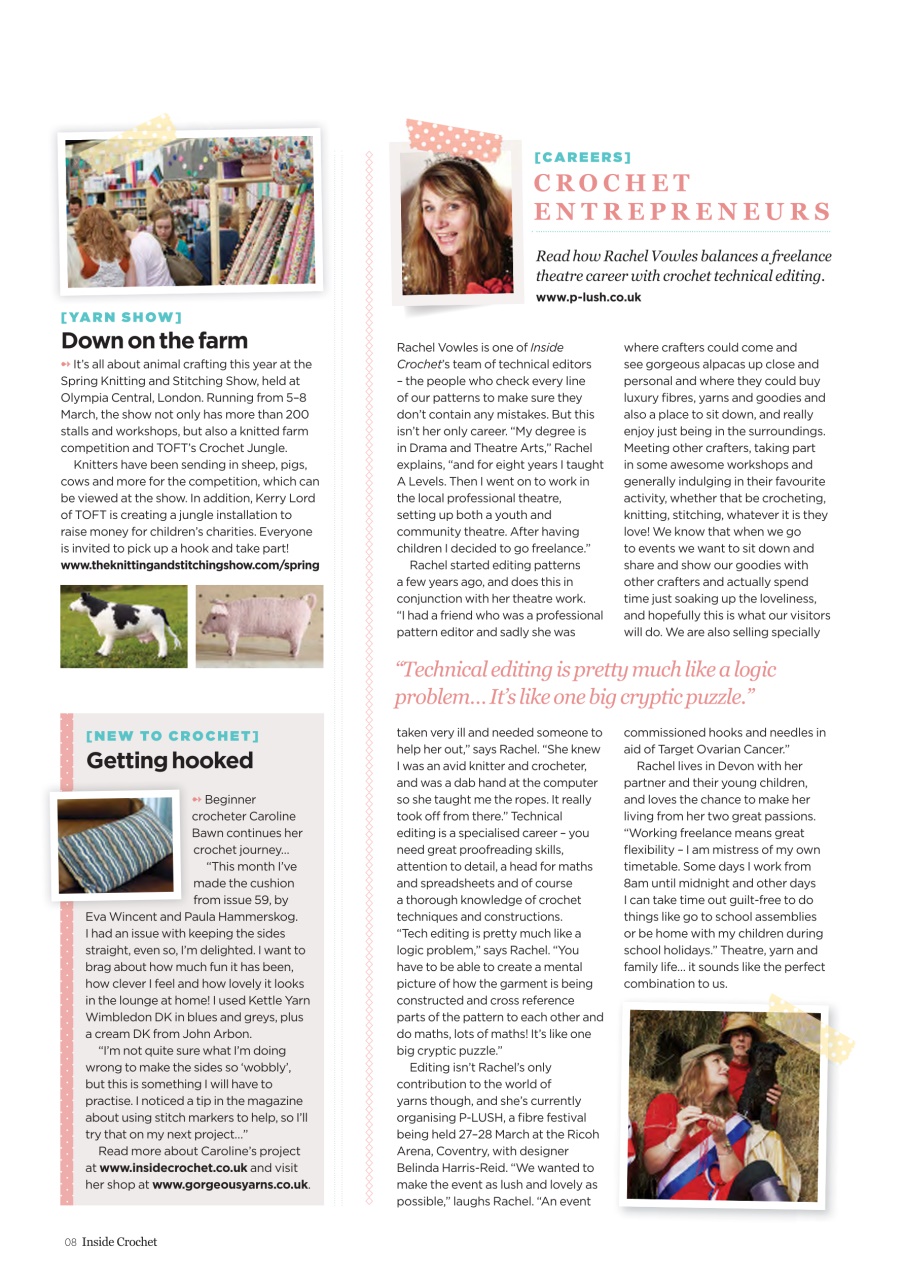 Inside Crochet Preview Pages