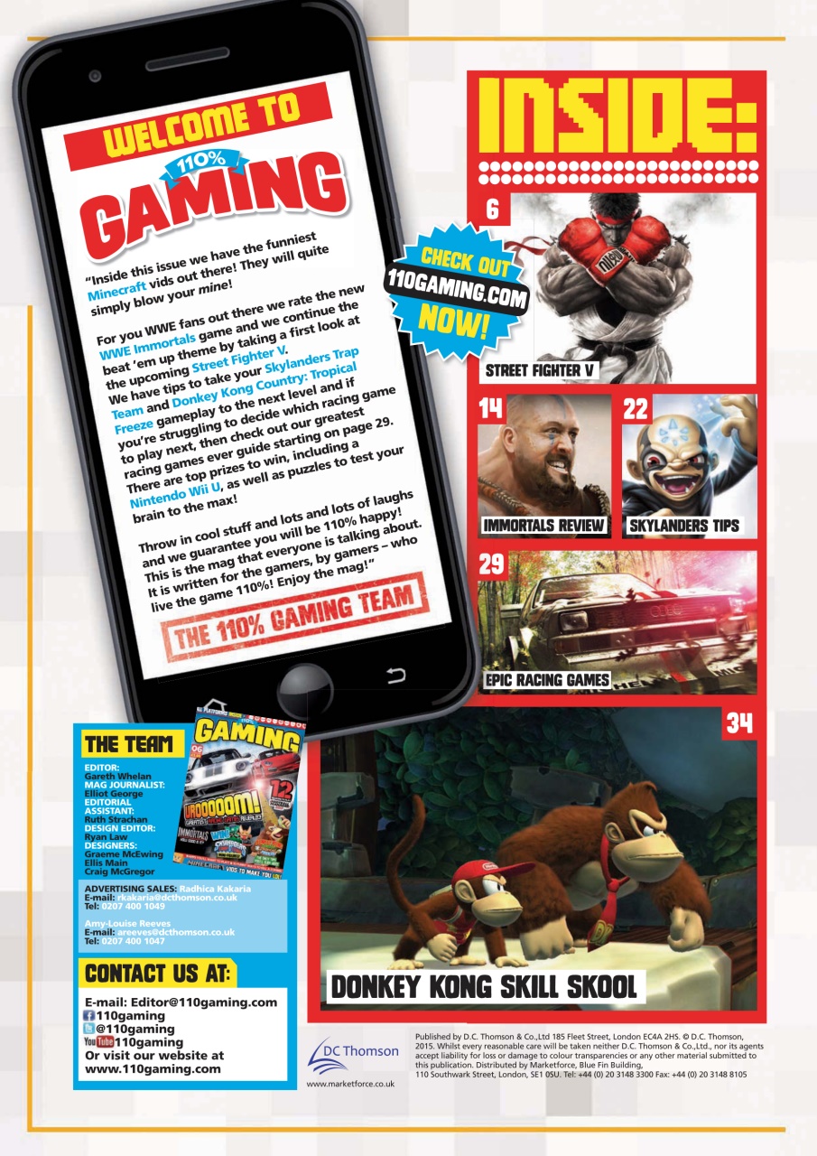 110% Gaming Preview Pages