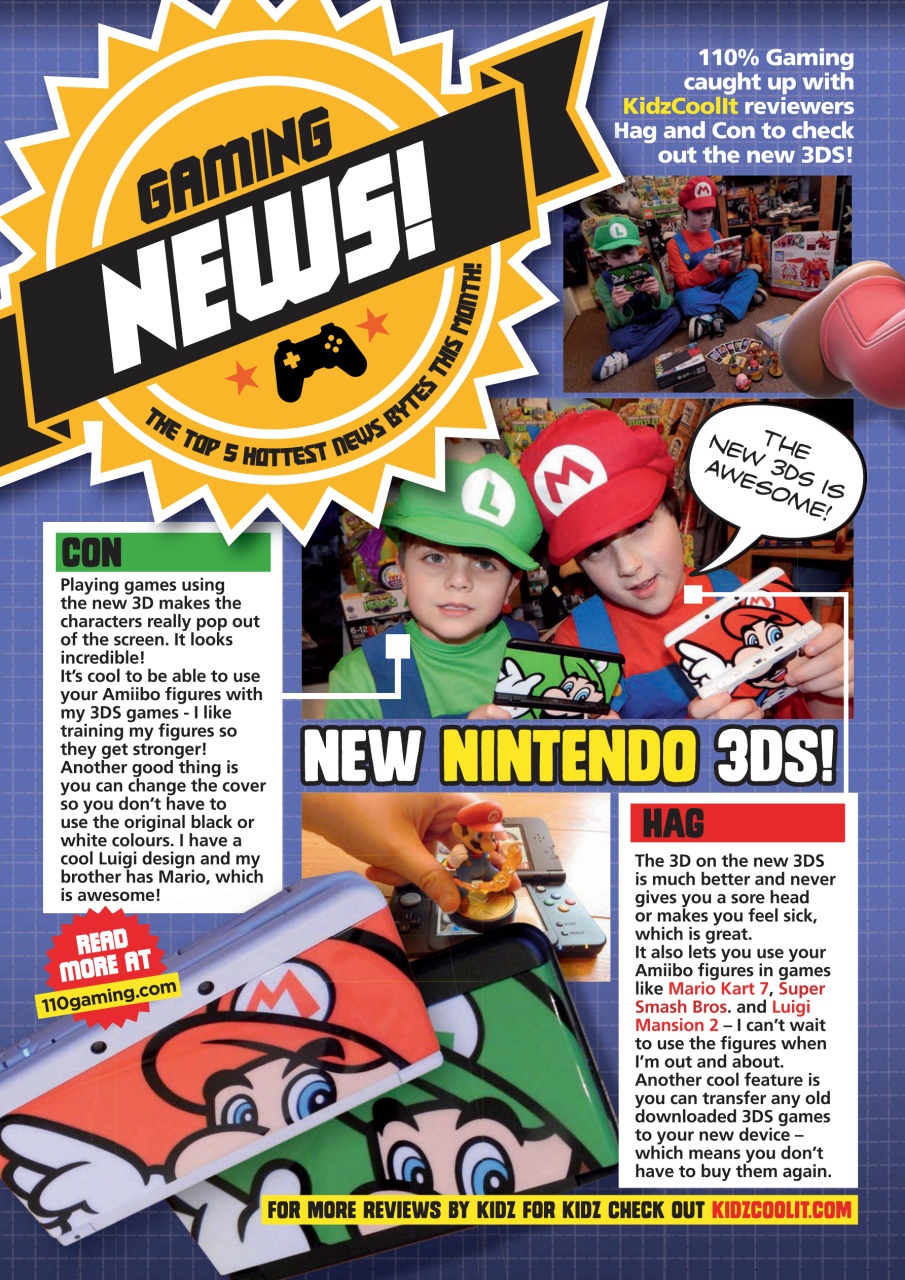 110% Gaming Preview Pages