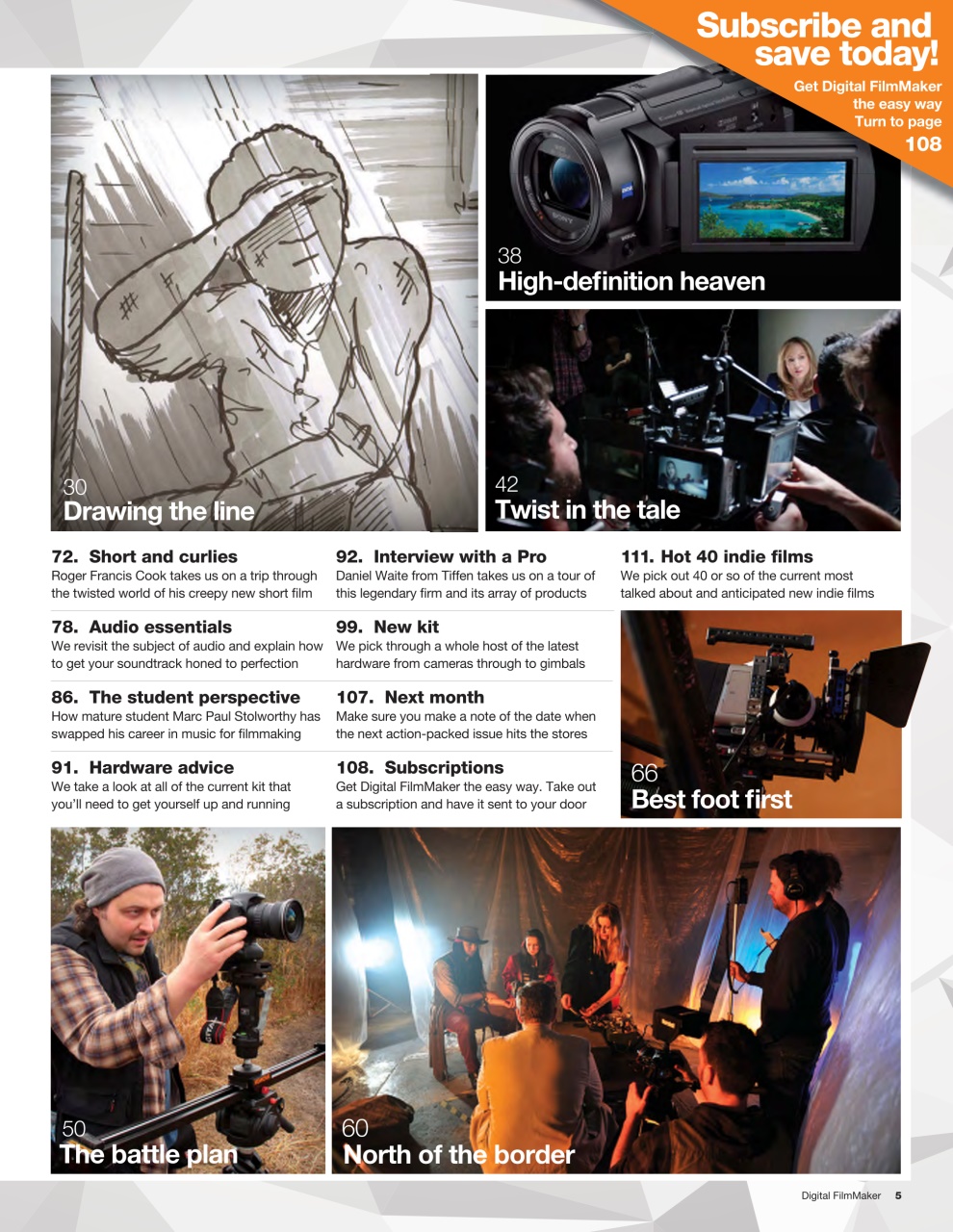 Digital FilmMaker Preview Pages