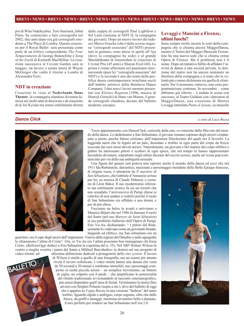 BALLET2000 Edizione Italia Preview Pages