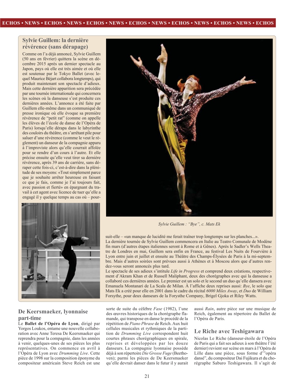 BALLET2000 Édition France Preview Pages