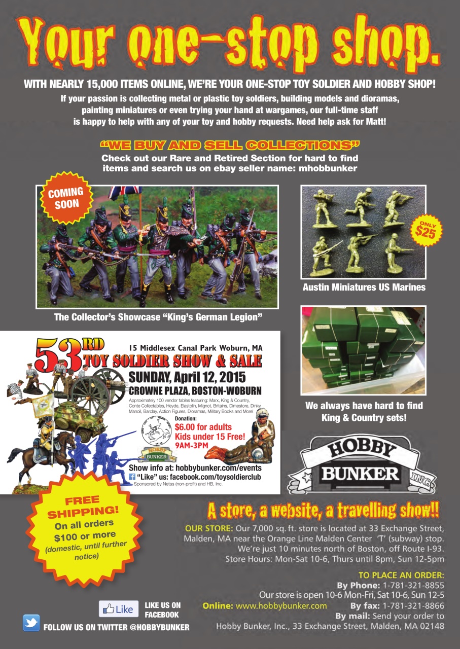 Toy Soldier & Model Figure Preview Pages
