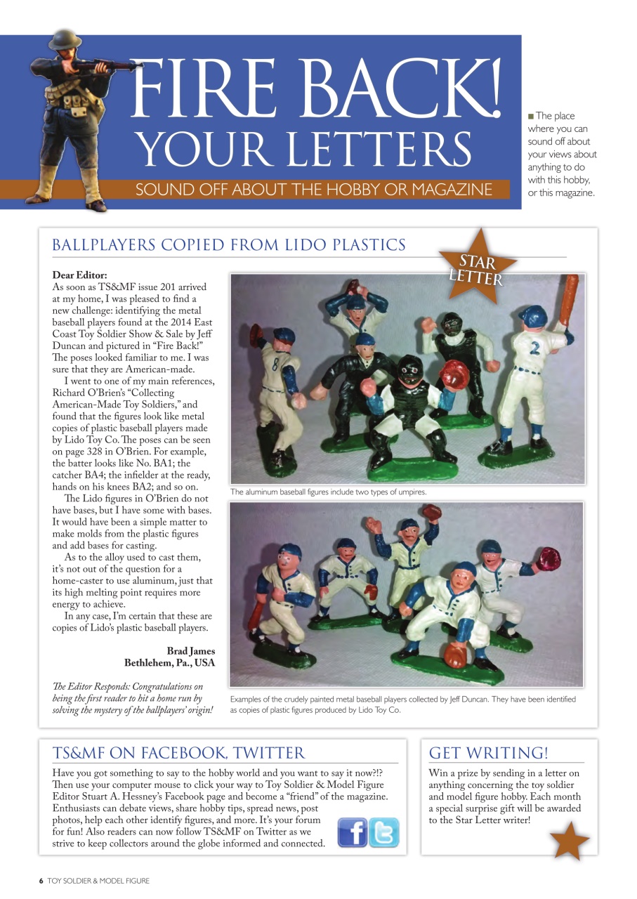 Toy Soldier & Model Figure Preview Pages