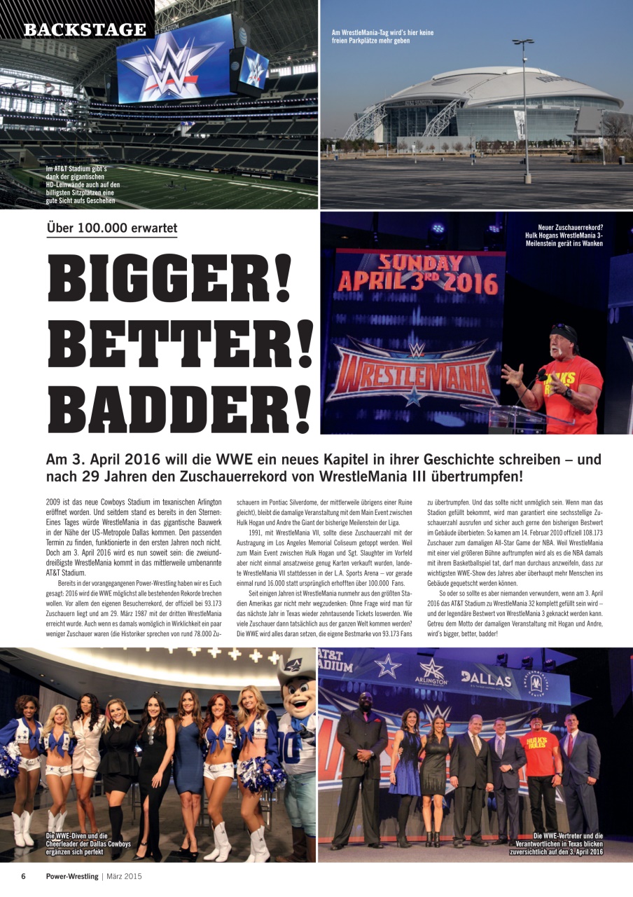 Power-Wrestling Preview Pages