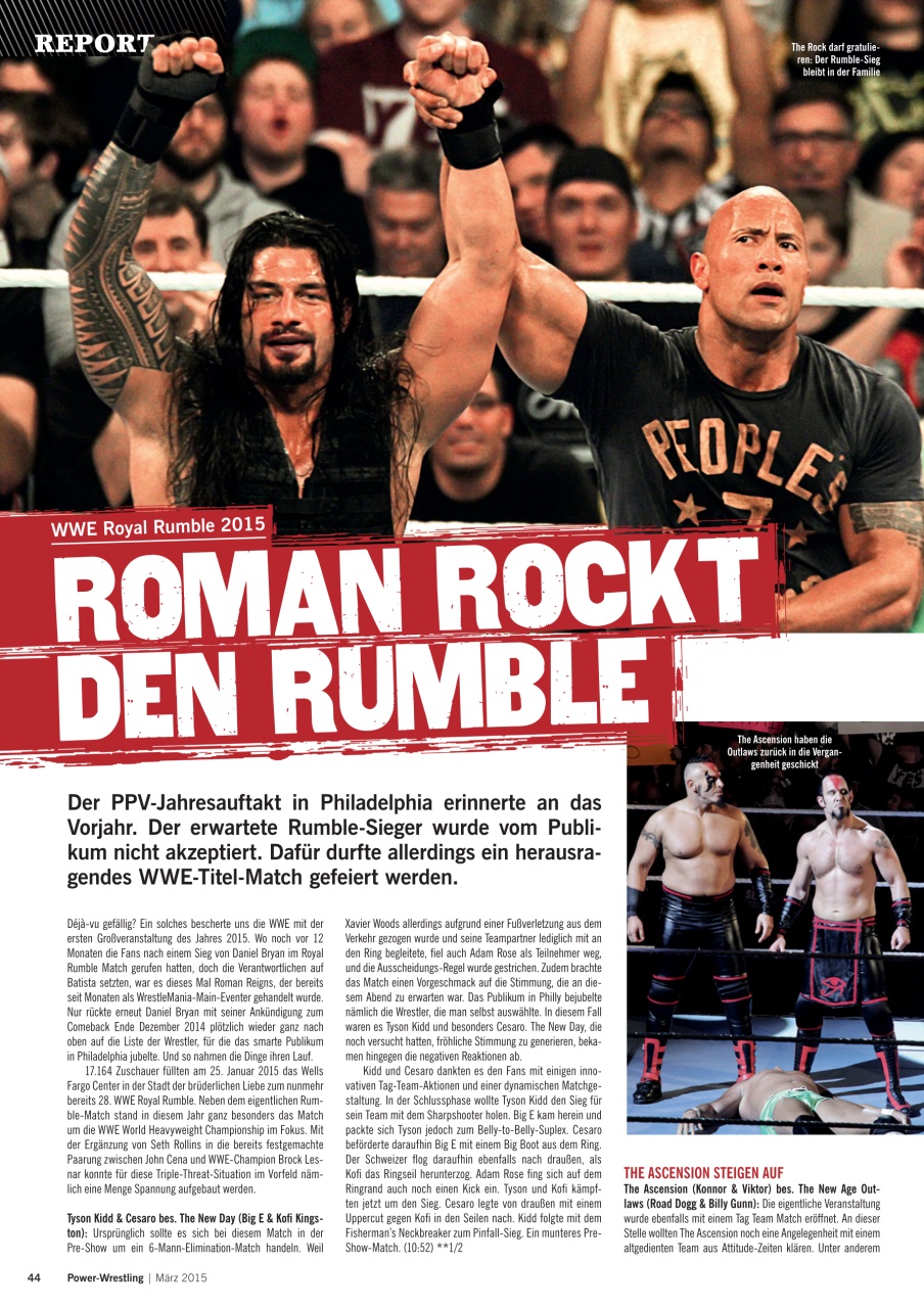 Power-Wrestling Preview Pages