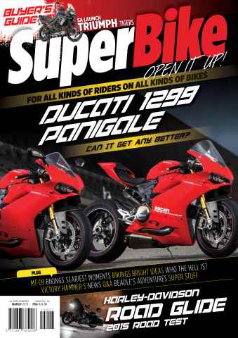 SuperBike South Africa issue March 2015