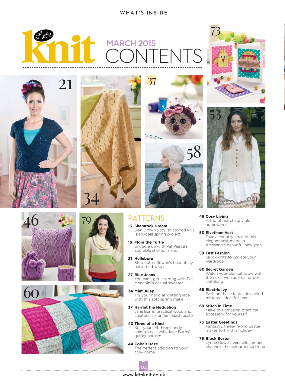 Let's Knit Preview Pages