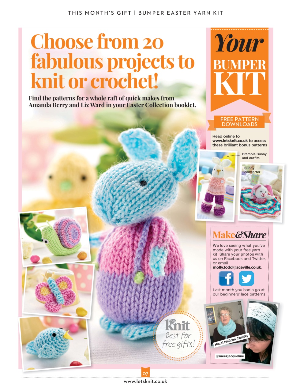 Let's Knit Preview Pages