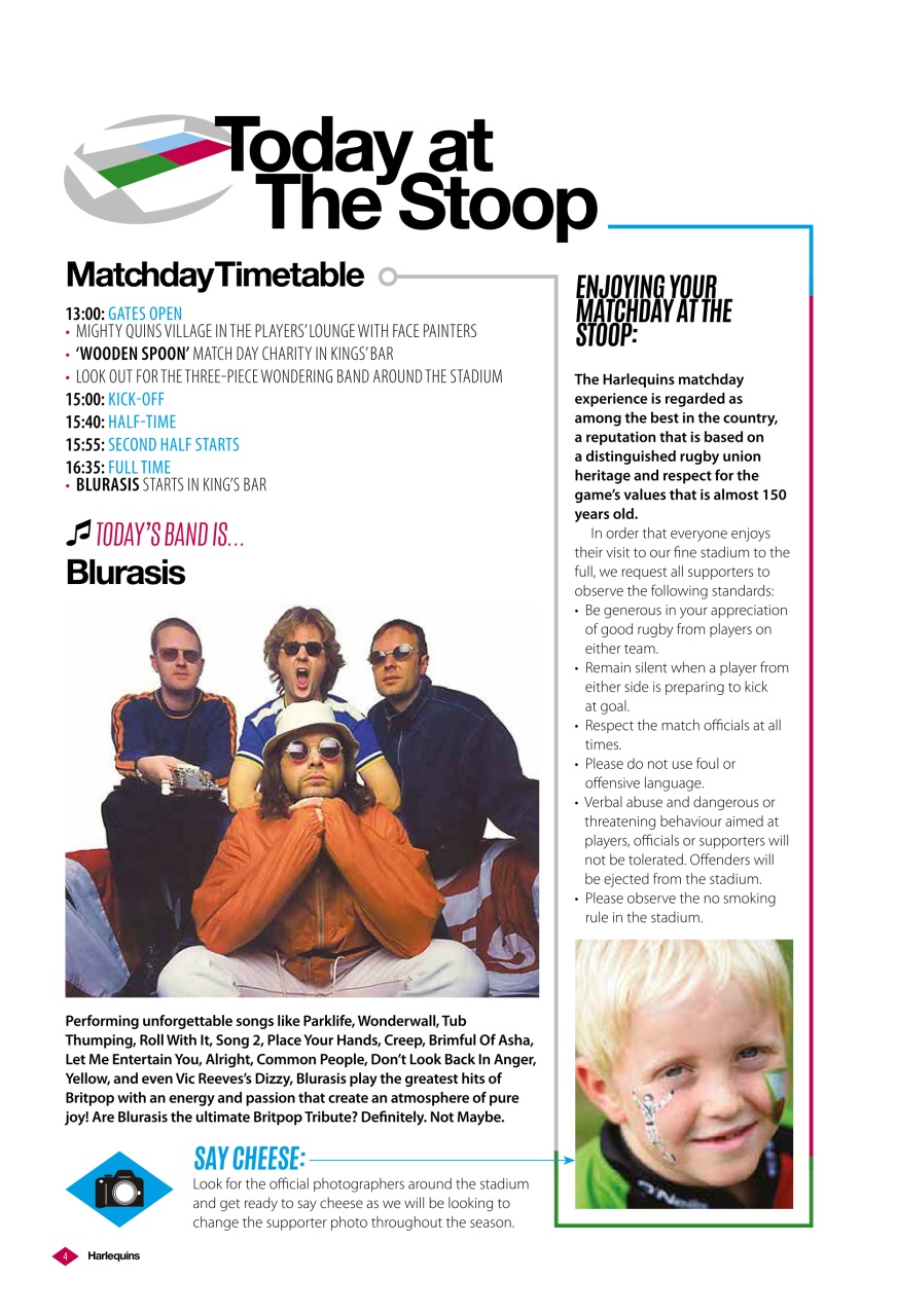 Harlequins Preview Pages