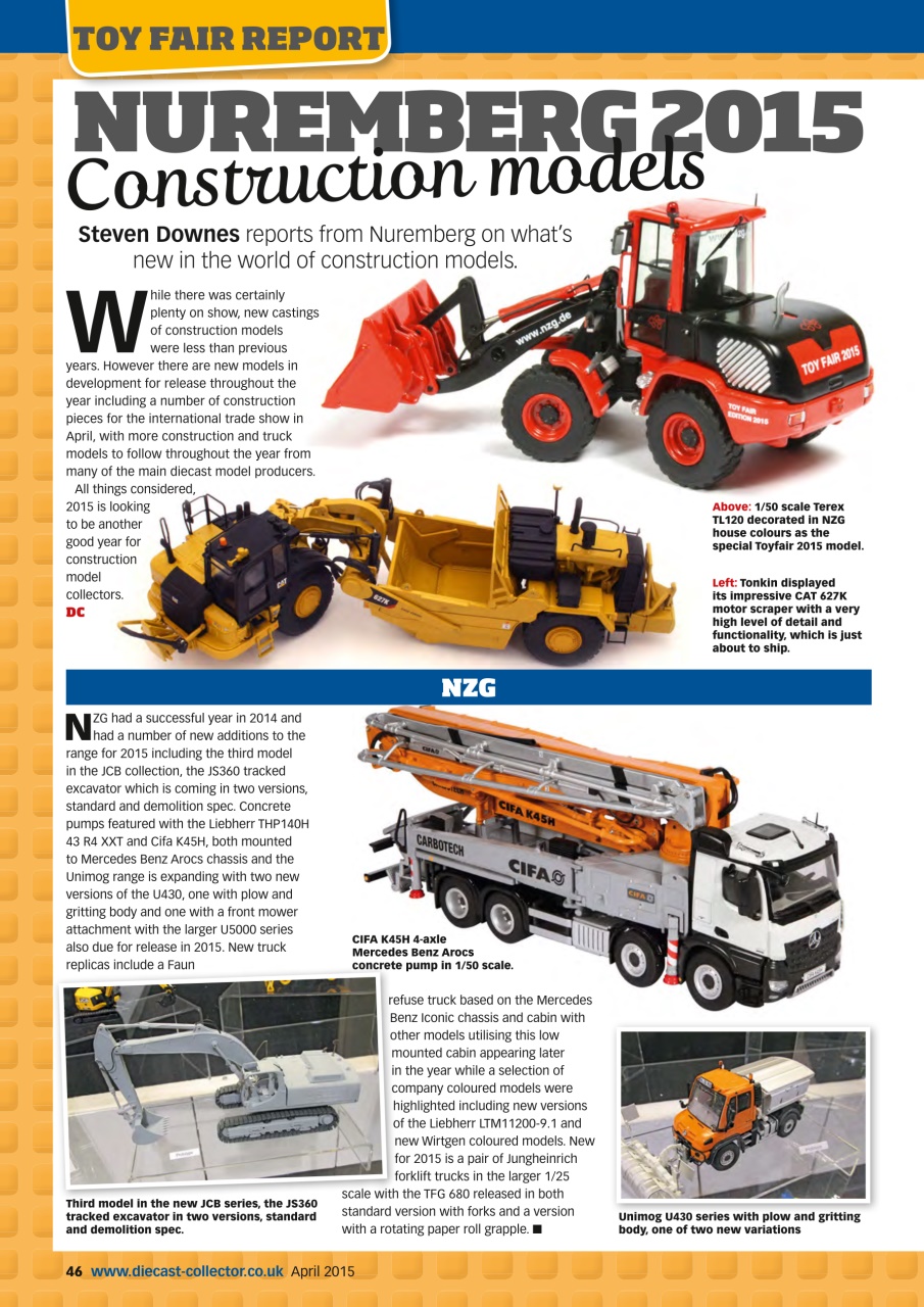 Diecast Collector Preview Pages