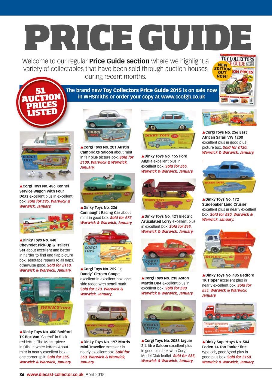 Diecast Collector Preview Pages