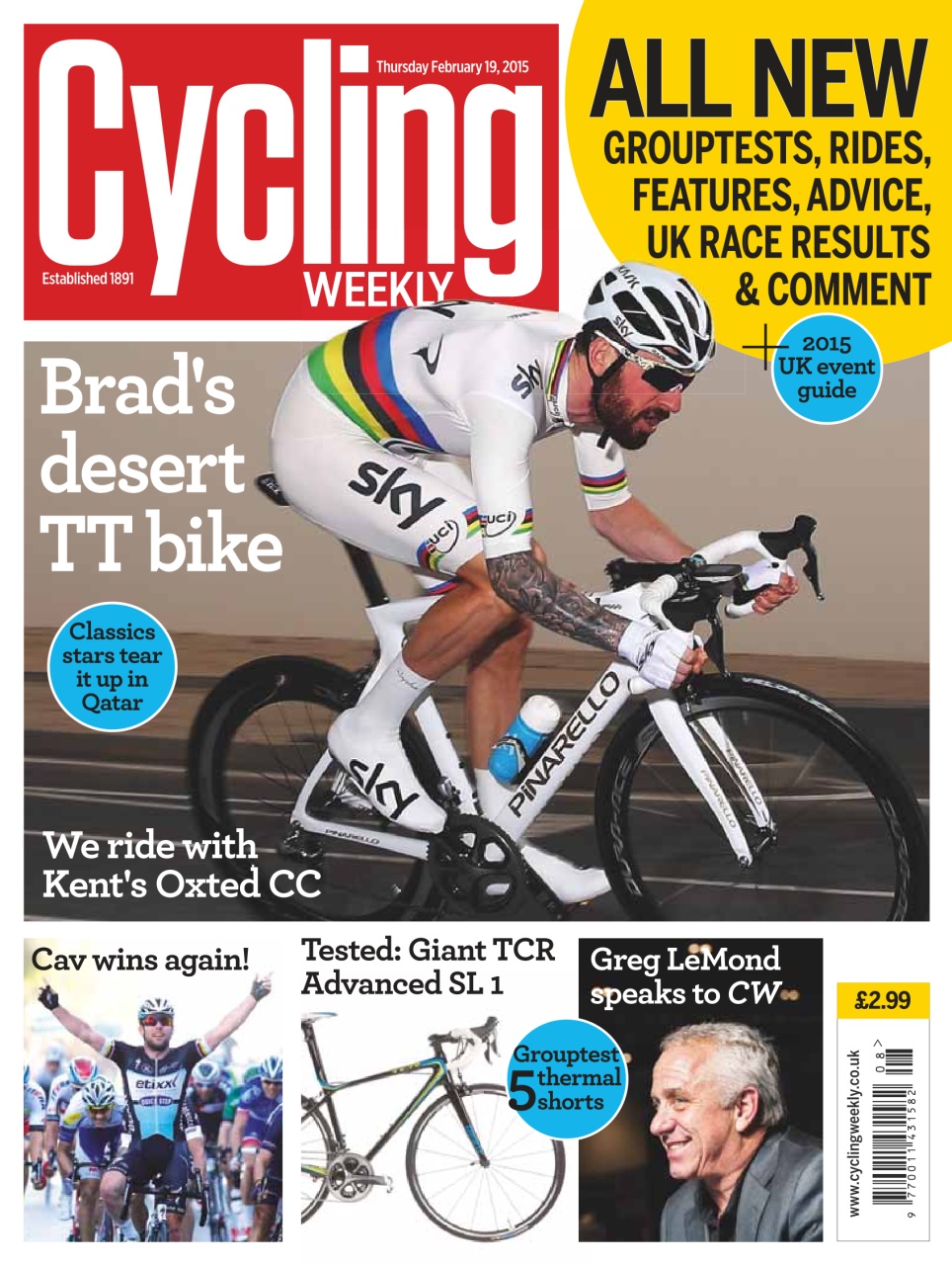 Cycling Weekly Preview Pages