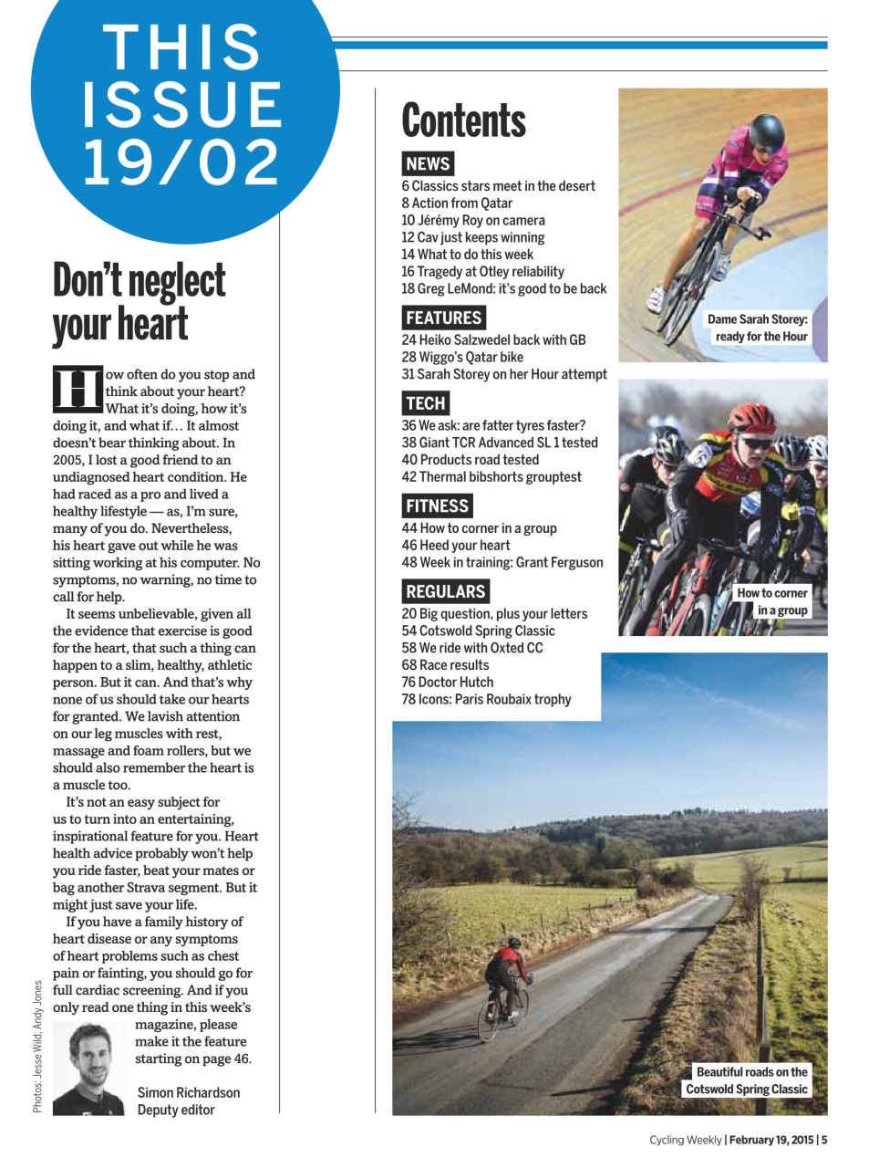 Cycling Weekly Preview Pages