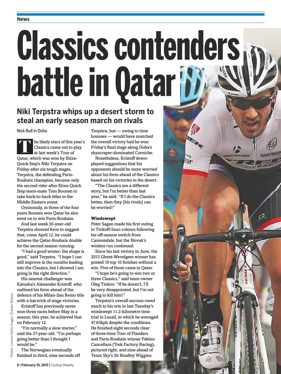 Cycling Weekly Preview Pages