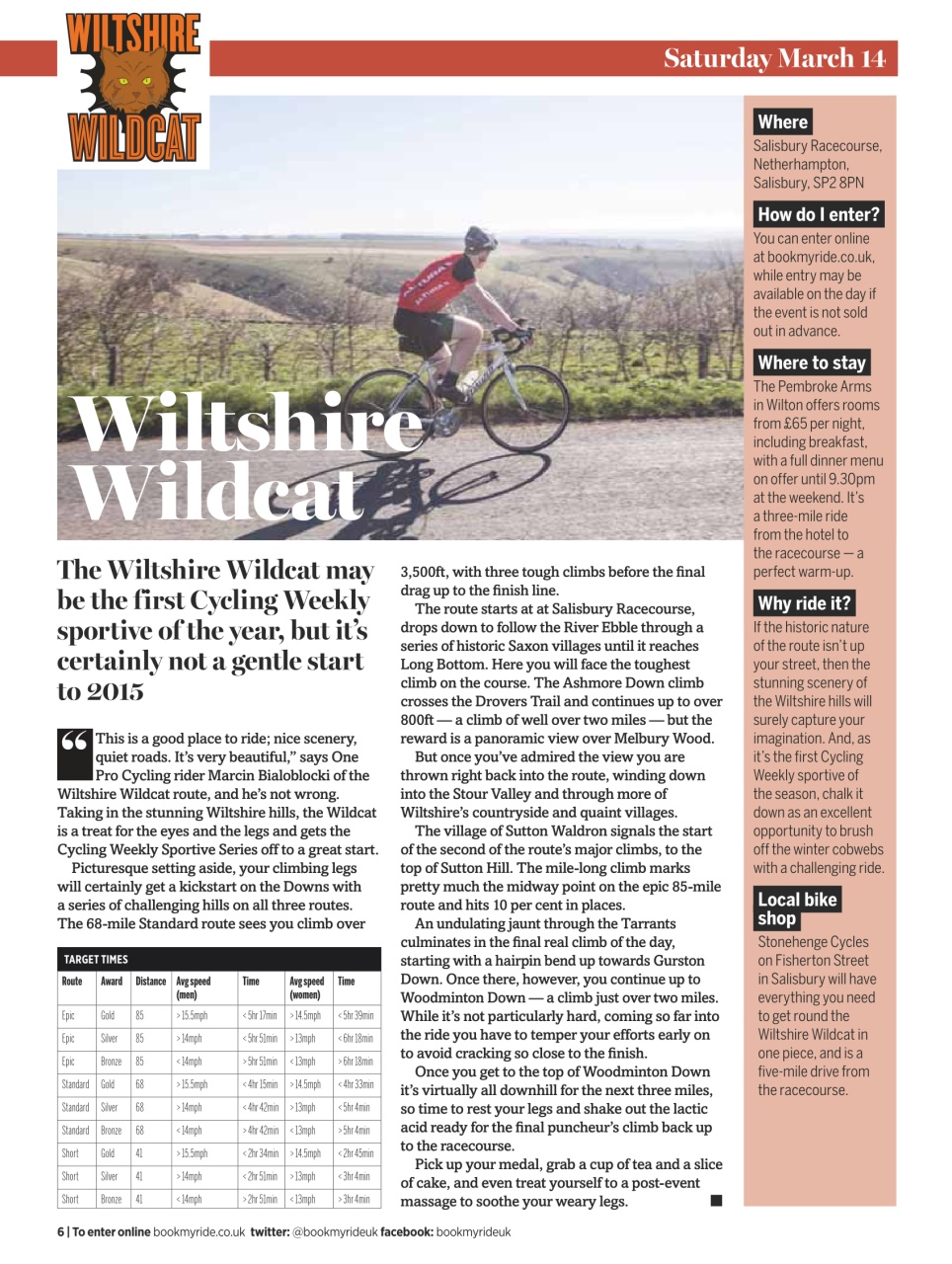 Cycling Weekly Preview Pages